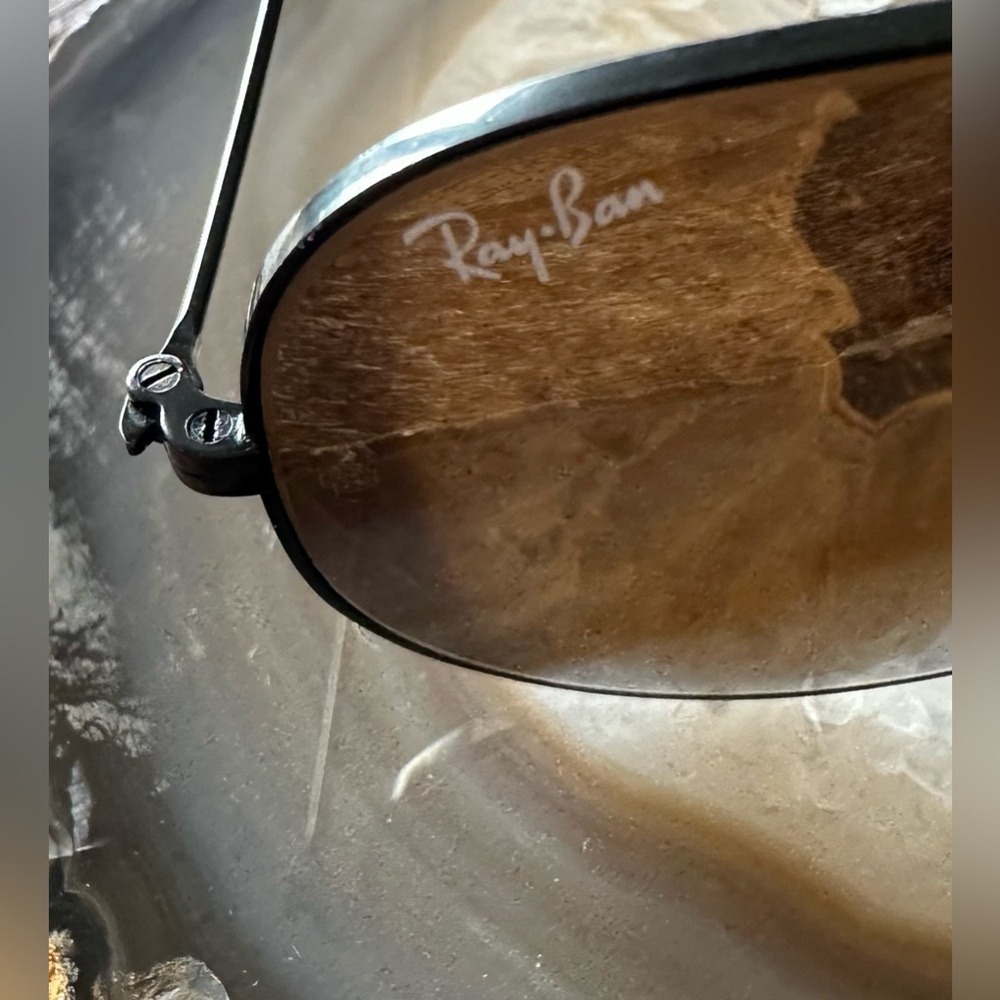 VINTAGE Bausch and Lomb Ray-Ban Aviator Style Sunglasses for Driving Original - Picture 6 of 8